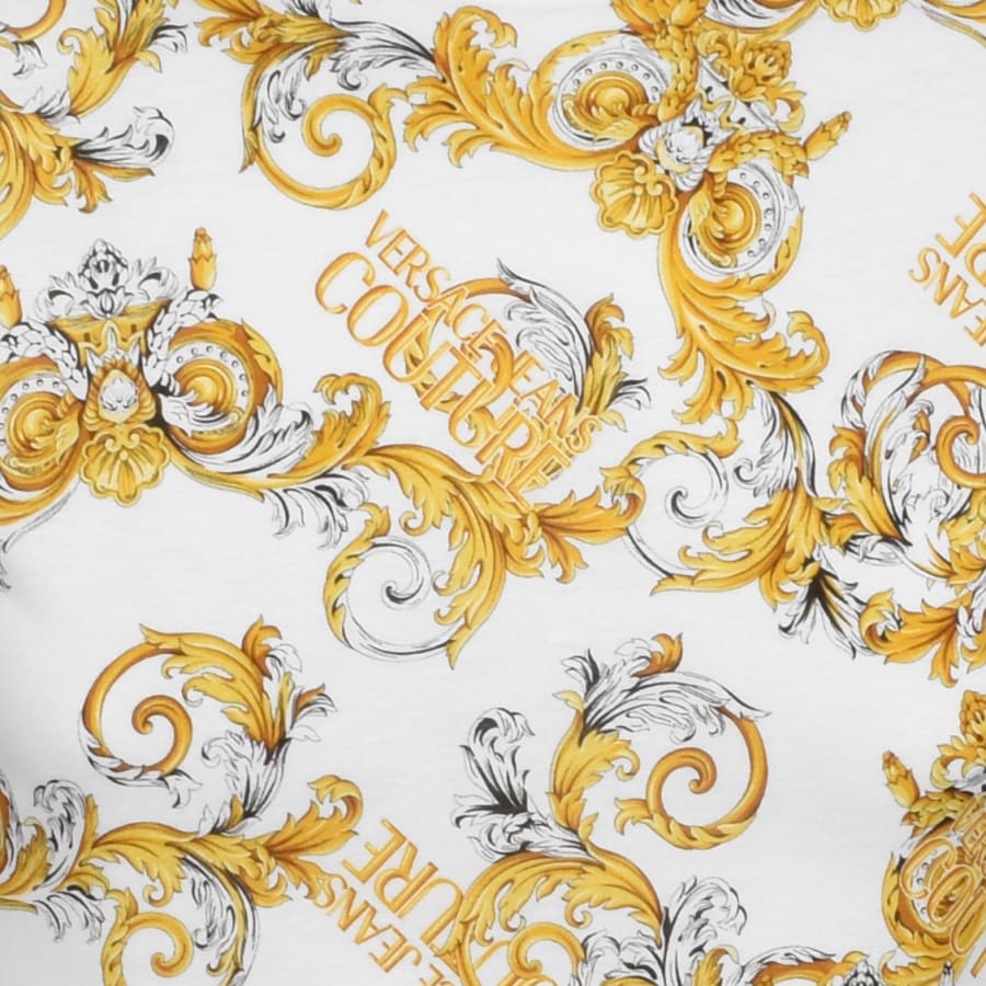 Alternative Image for ProductVersace Jeans Couture Logo T Shirt White3